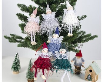 D74D Christmas &Amp; Winter Decor Tree Mini Wood 100pcs Ornament