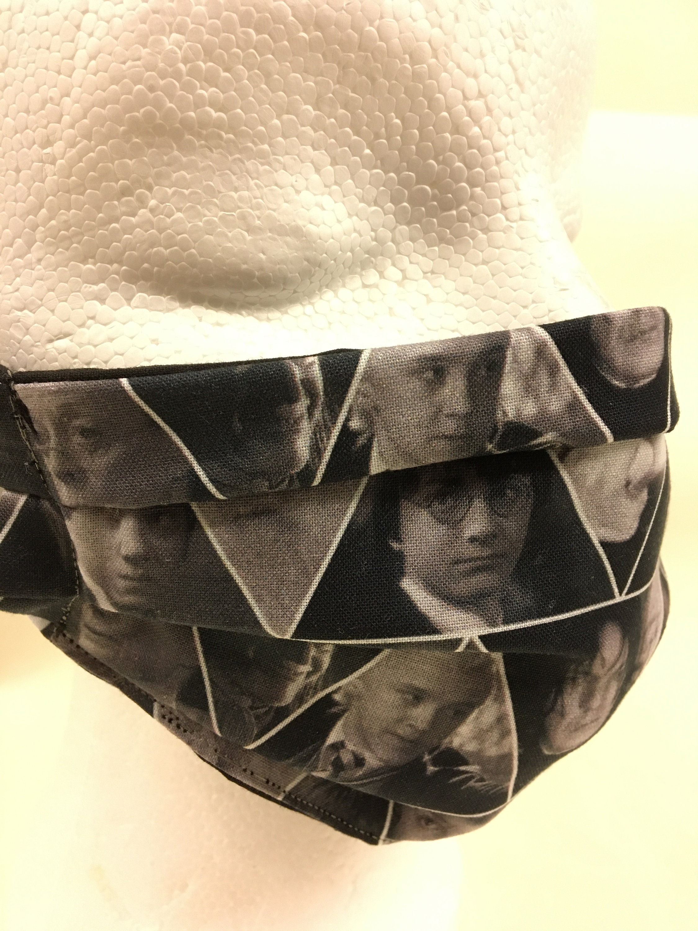 Harry Potter themed face masks double layer and pleated for Etsy
