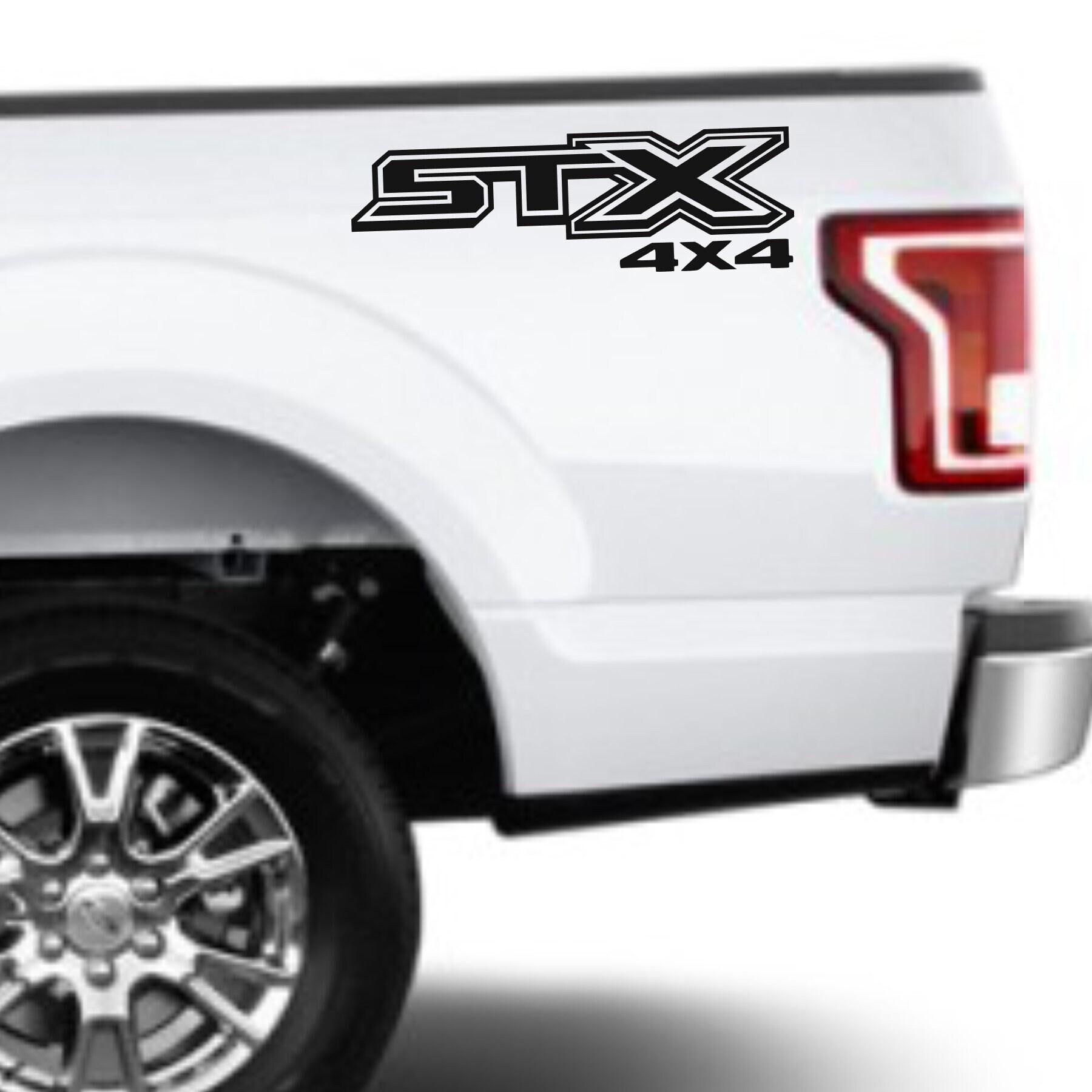 Ford STX 4x4 Off Road Wall Art Size Edwin Group of Companies Ford STX 4x4 Off Road Window Decal 4 x 4 Bumper Vinyl Patch Poster Banner 