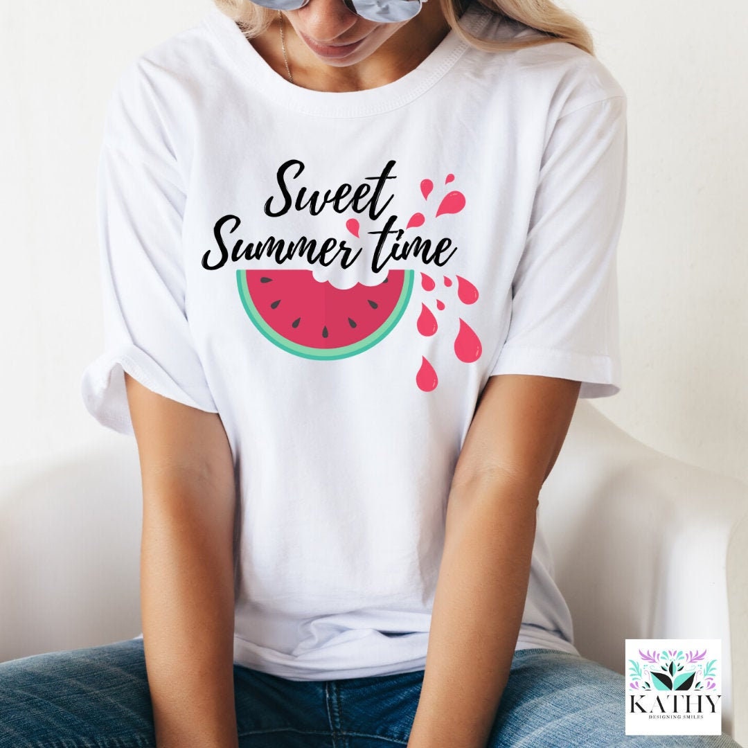 Free Free 168 Sweet Summer Time Watermelon Svg SVG PNG EPS DXF File