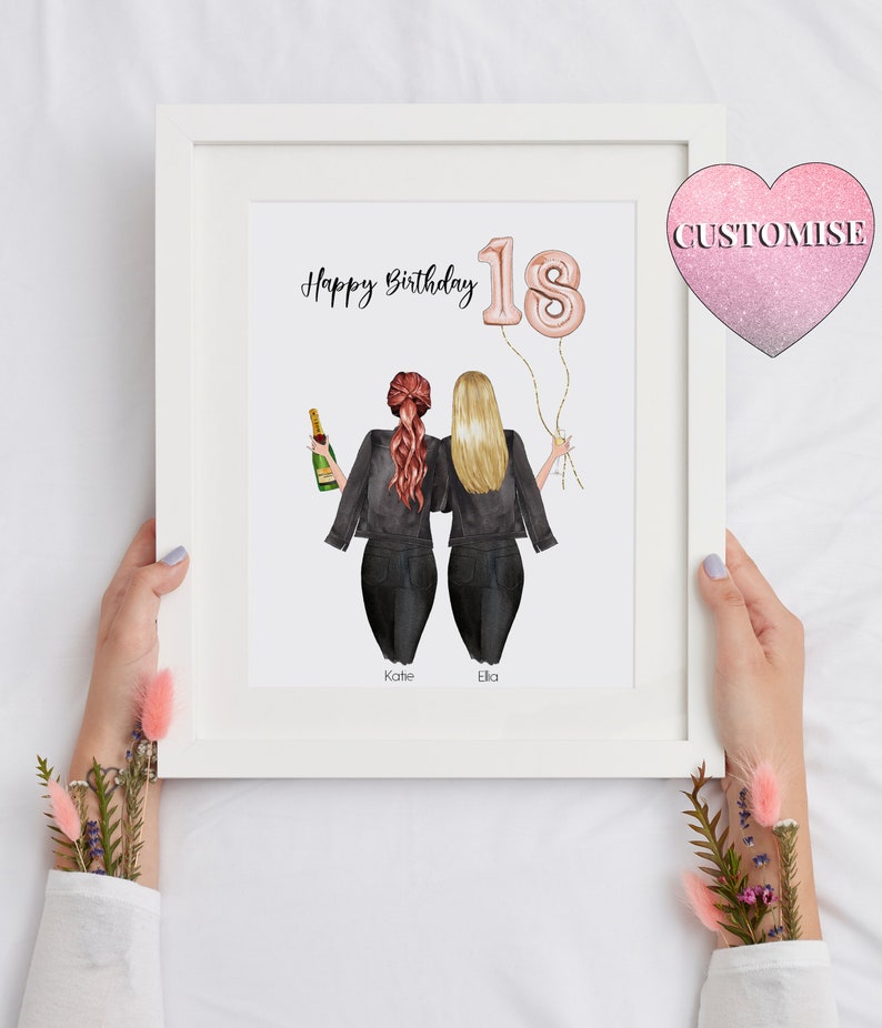 18th Birthday Gifts For Her 18th Birthday Best Friend | Etsy