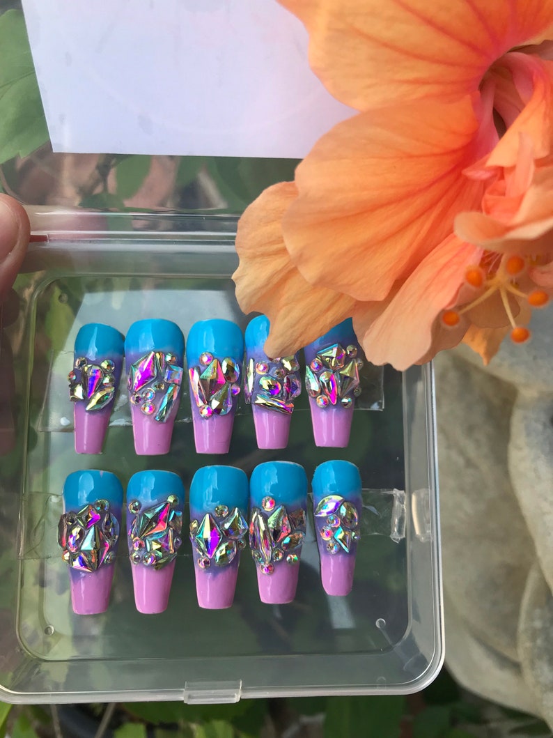 discounted online PRINCESS CLAWS// Custom Press on Nails