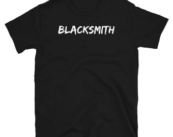 Blacksmith shirt Awesome gifts For Dad Fathers Day Tee Gifts for Bladesmiths Short-Sleeve Unisex T-Shirt