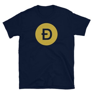 Dogecoin Awesome Dogecoin to the moon shirt- Perfect dogecoin gifts Short-Sleeve Unisex T-Shirt