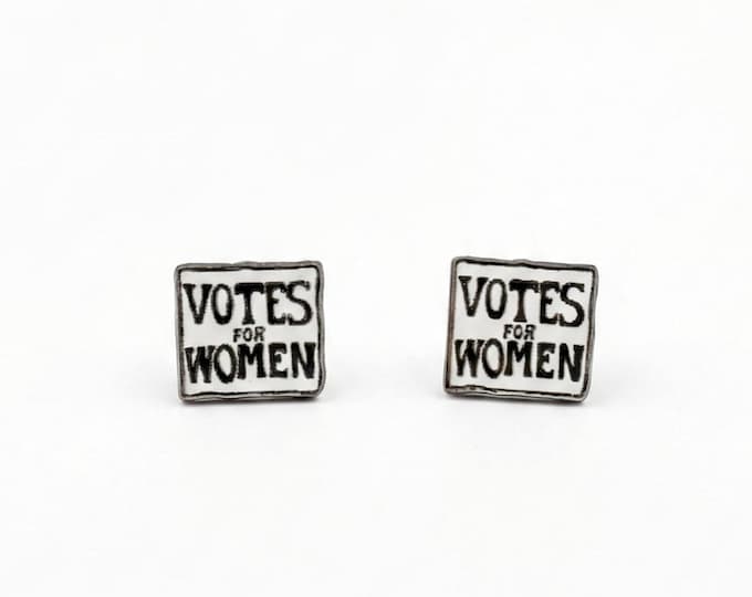 Votes for Women Stud Earrings