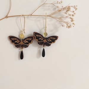 Butterfly Earrings Butterfly Dangle Earrings Statement - Etsy