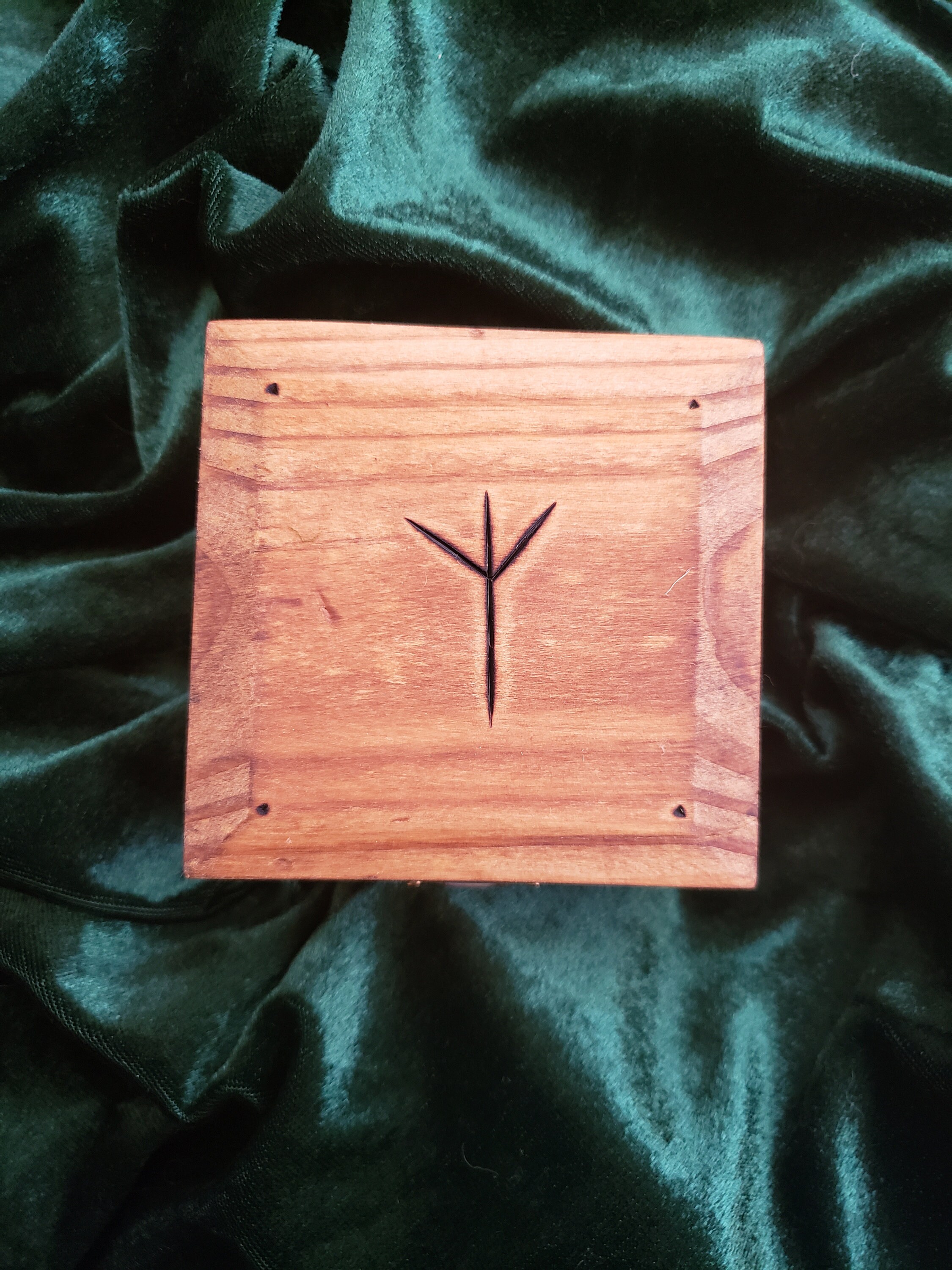Metal Rune Box Elder Futhark Rune Box - Etsy