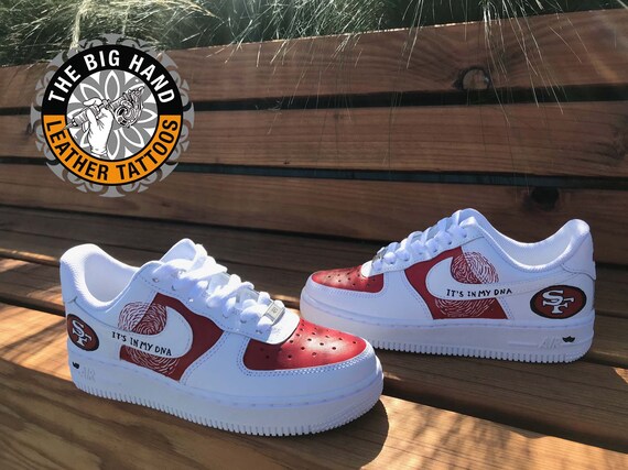 custom 49ers nike shoes