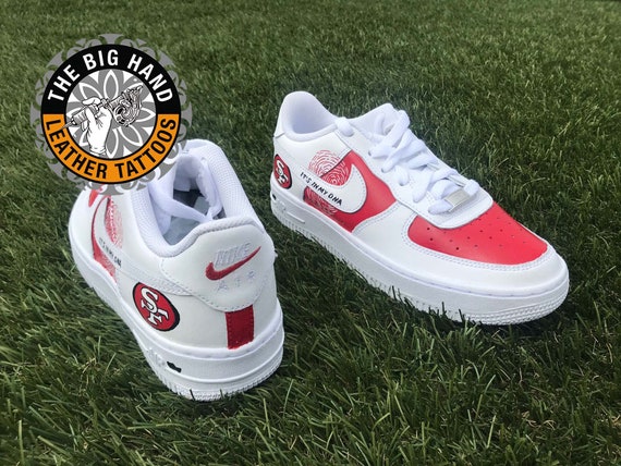 custom 49ers nike shoes