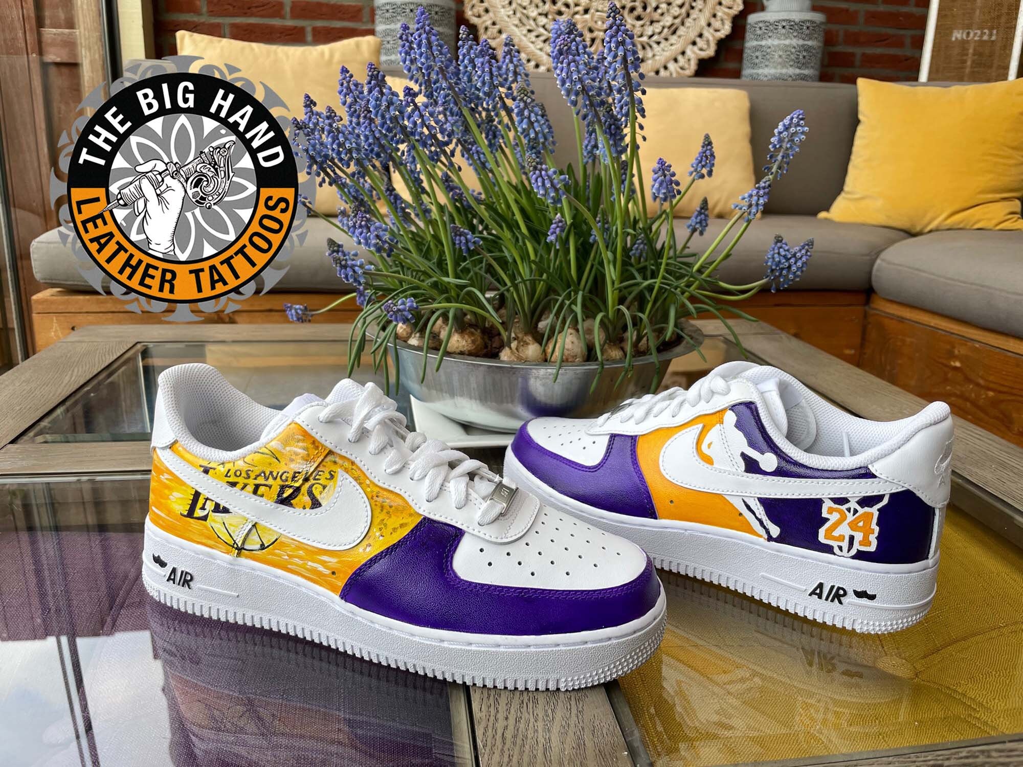 lakers custom af1