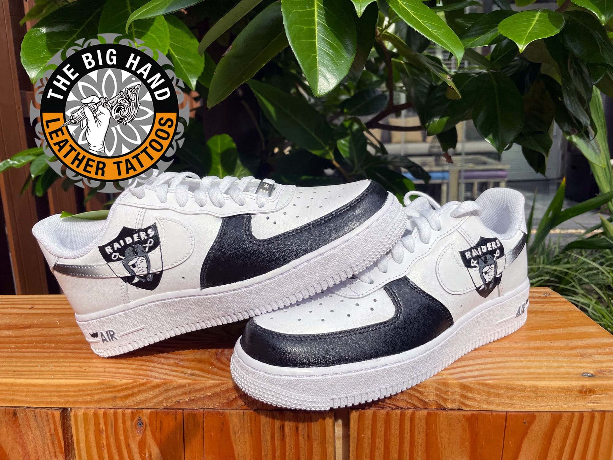 raiders custom shoes