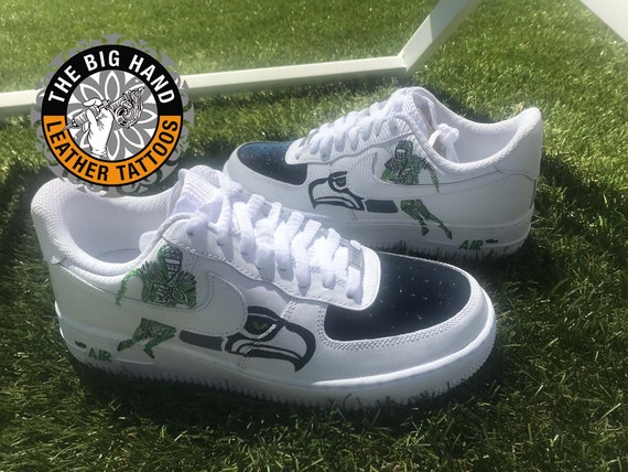 custom seahawks shoes