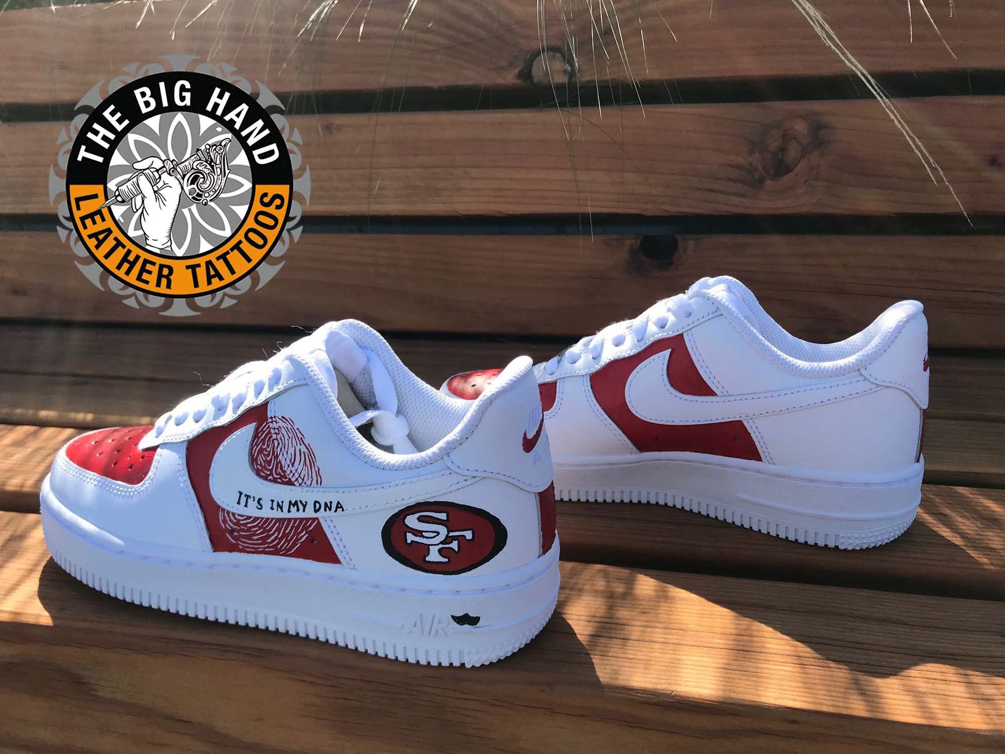 custom 49ers nike shoes