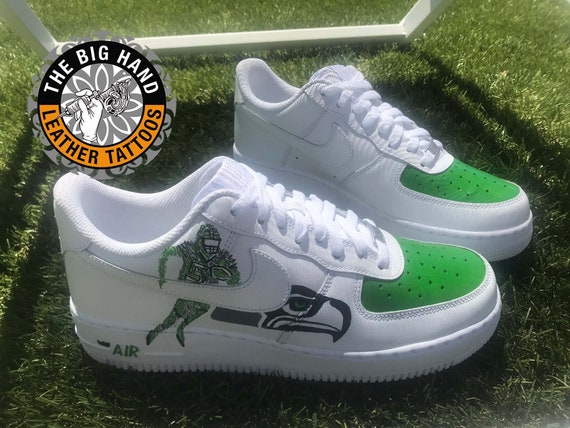 Custom Seattle Seahawks Shoes | Etsy