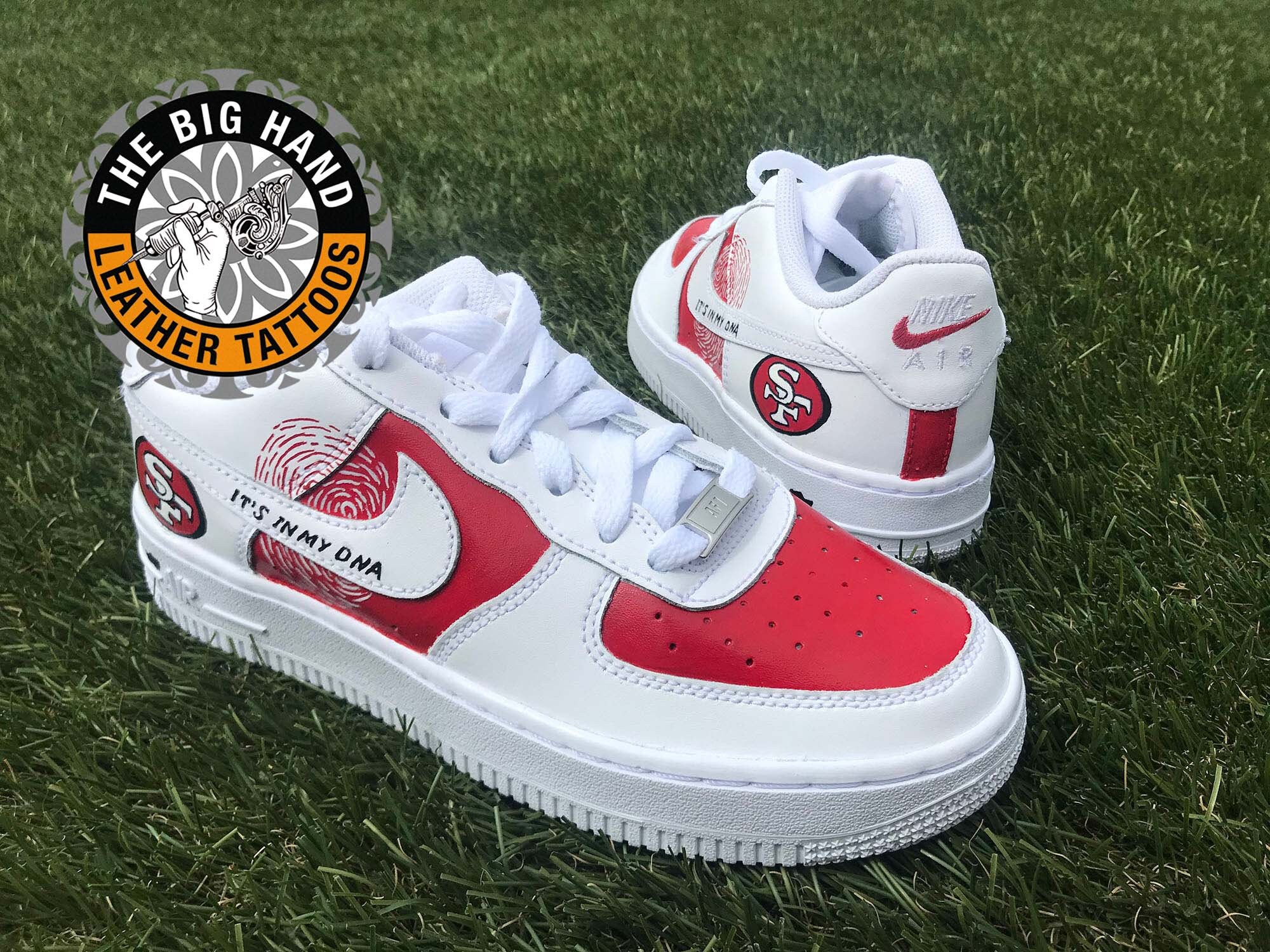 custom 49ers nike shoes