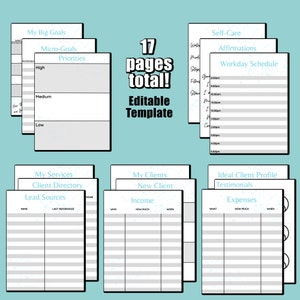 Journal for Freelancers: Track Your Income, Expenses, Goals, Lifestyle Habits, and More!