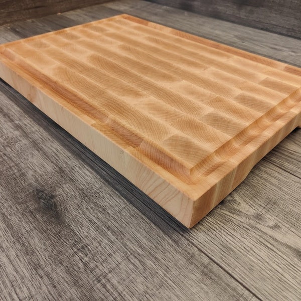 Maple End Grain Chopping Board with Juice Groove