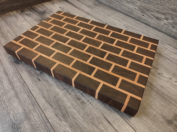 Walnut Cherry End Grain Butcher Block Cutting Board Large Kitchen Chopping  Board