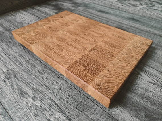 Rustic Walnut End Grain Butcher Block Cutting Board