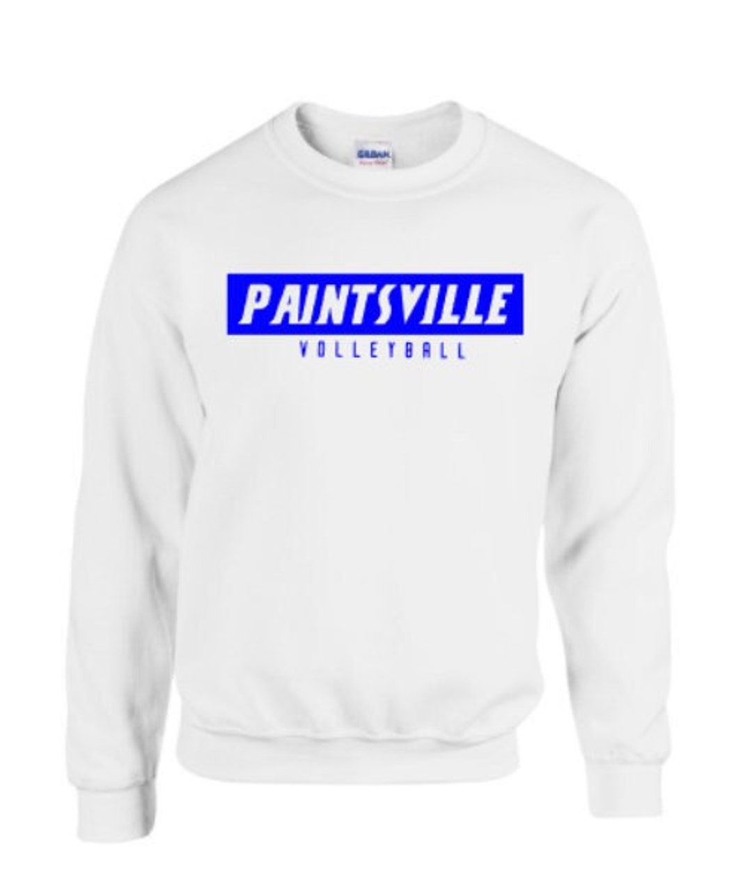 Paintsville Tigers Volleyball Logo Crew Sweatshirt Adult Etsy