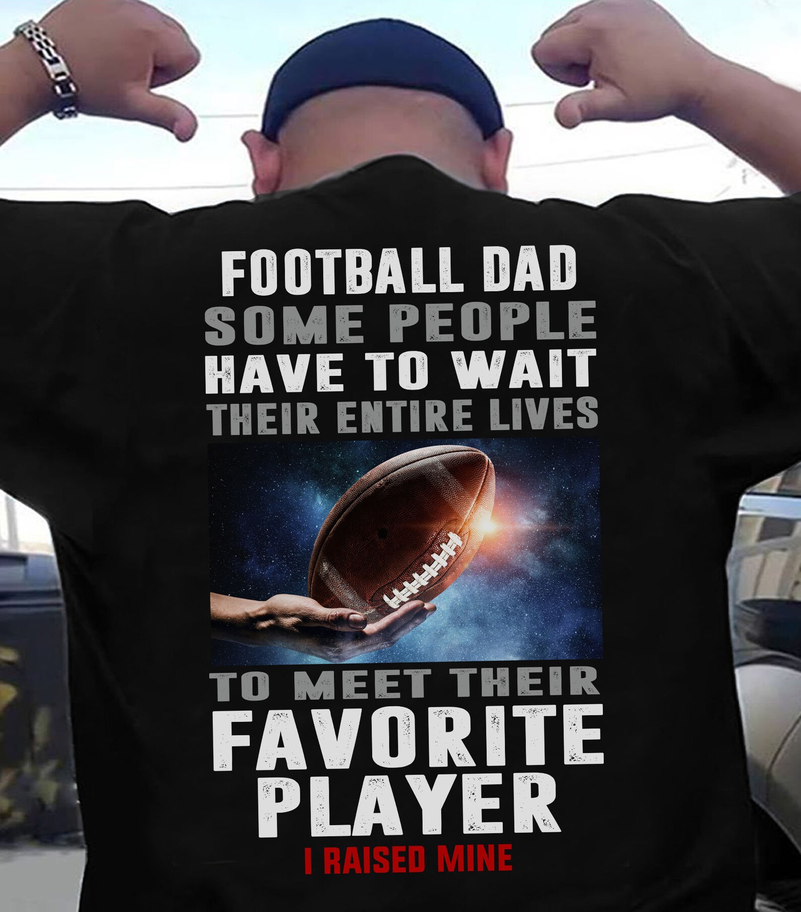 Football Dad Some People Have To Wait Their Entire Lives To Etsy