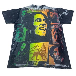 Vintage. 90s 1990 Mosquitohead Bob Marley Rasta Wailers Reggae