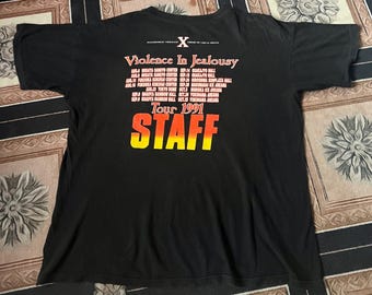 Vintage X Japan Band T-shirt - Voilence is Jealousy - Etsy Canada
