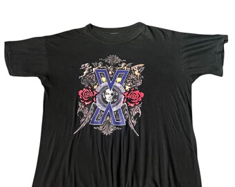 Rare!! Vintage X-JAPAN Violence in Jealousy Tour 1991 Staff Tee