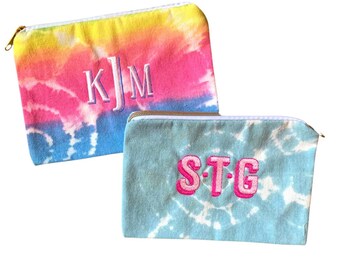Stay Creative Accessory Pouch Art Stash Bag | Art Lovers | Gifts for Artists | Pencil Pouch | School Supplies Tie Dye