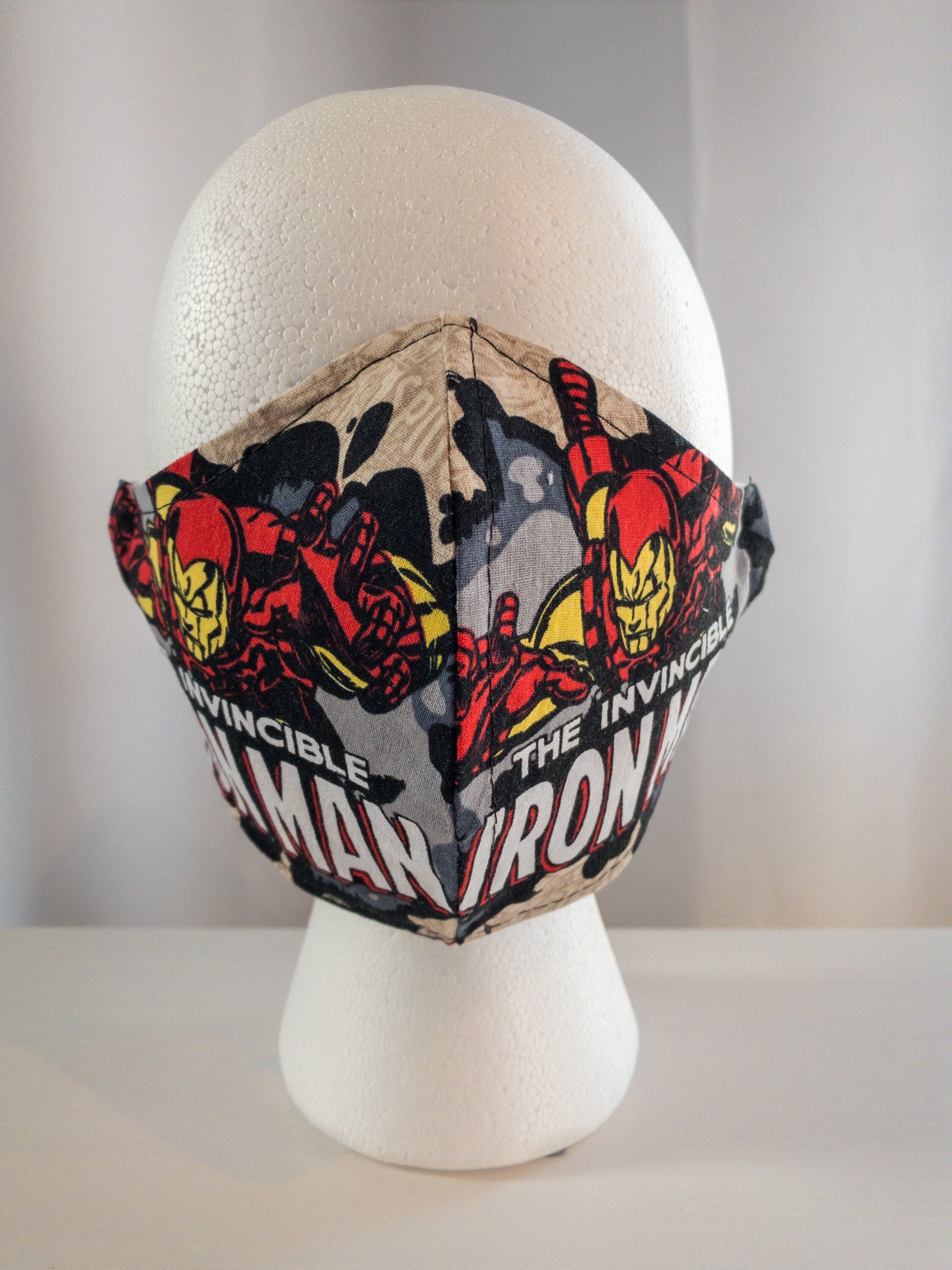 Iron Man Face Mask Etsy Hong Kong