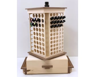 The All Bottle Rotator - Essential Oil Storage Rack, holds 182 essential oil bottles - doTERRA , Young Living