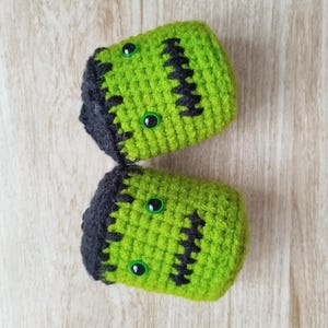 Amigurumi Mini Frankenstein Crochet Pattern|Video available
