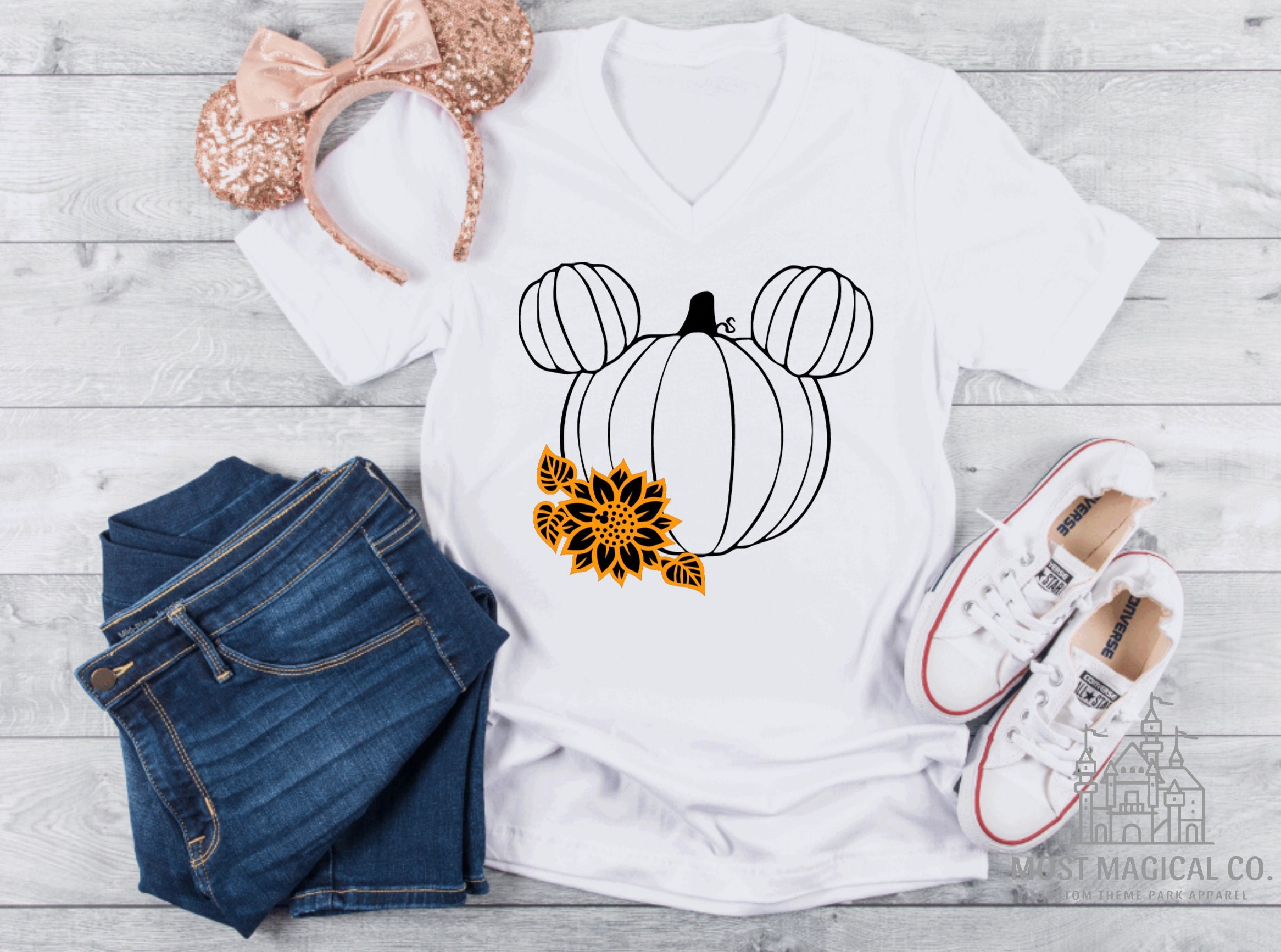 halloween v neck t shirts