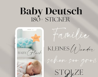 180+ INSTAGRAM BABY STICKER Baby Sticker Instagram Deutsch, Story Sticker Deutsch, Instagram Aufkleber, Baby Instagram, Baby Digital Sticker