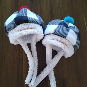 Sphynx cat clothes, sherpa fleece winter hat, sphynx  winter hat, 10&quot; around the head, sphynx clothes, clothes for sphynx, sphynx hat