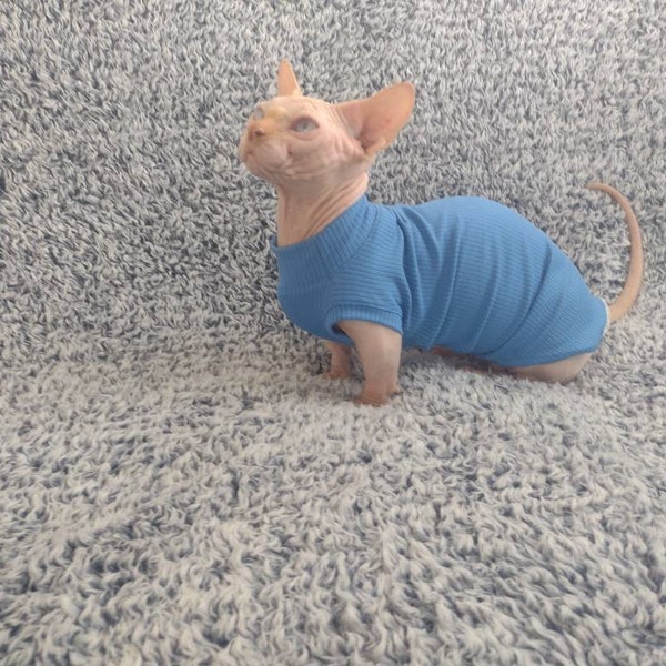 Sphynx cat clothes, bambino cat clothes, sphynx sweater, cat clothes, hairless cat clothes, sphynx clothes, bambino clothes, sphynx cat