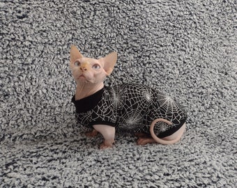 Sphynx cat clothes, bambino clothes, sphynx sweater, sphynx cat shirt, sphynx clothes, hairless cat clothes, cat clothes, hairless fashion