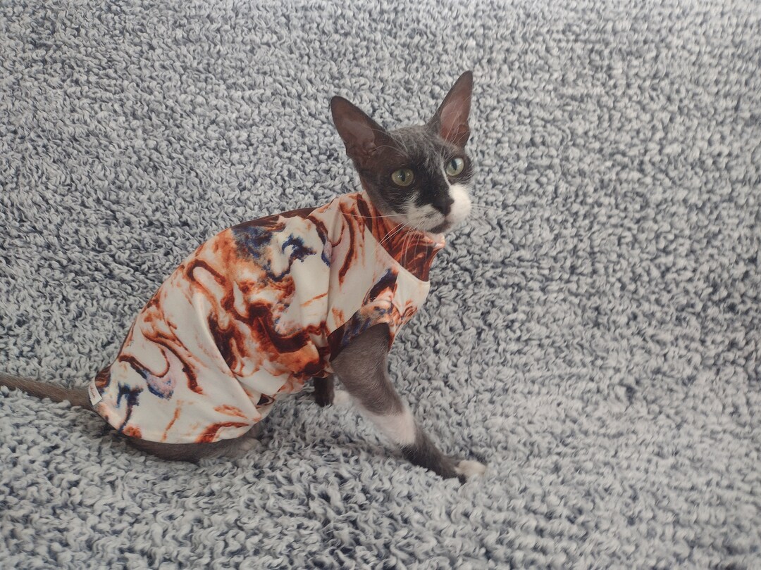Sphynx Cat Clothes, Bambino Clothes, Sphynx Sweater, Hairless Cat Clothes, Sphynx Cat Shirt, Cat