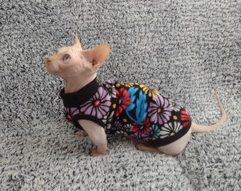 Sphynx cat clothes, bambino cat clothes, sphynx sweater, hairless cat clothes, cat clothes, sphynx clothes, hairless fashion, sphynx cat