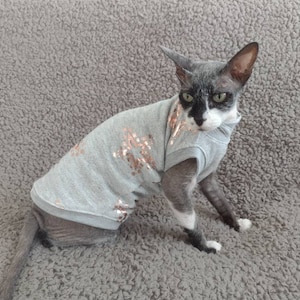 Sphynx cat clothes, bambino cat clothes, sphynx sweater, hairless cat clothes, cat clothes, bambino clothes, sphynx clothes, hairless cat