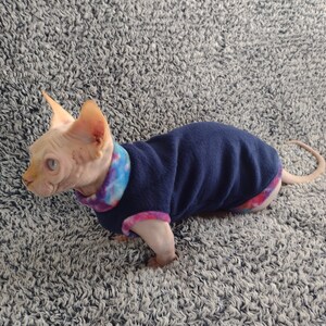 Sphynx cat clothes, bambino cat clothes, cat clothes, hairless cat sweater, sphynx sweater, sphynx cat shirt, hairless fashion, sphynx cat