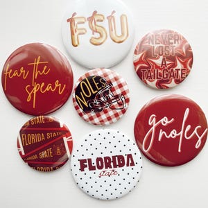 FSU Gameday Buttons
