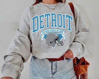 vintage detroit lions hoodie