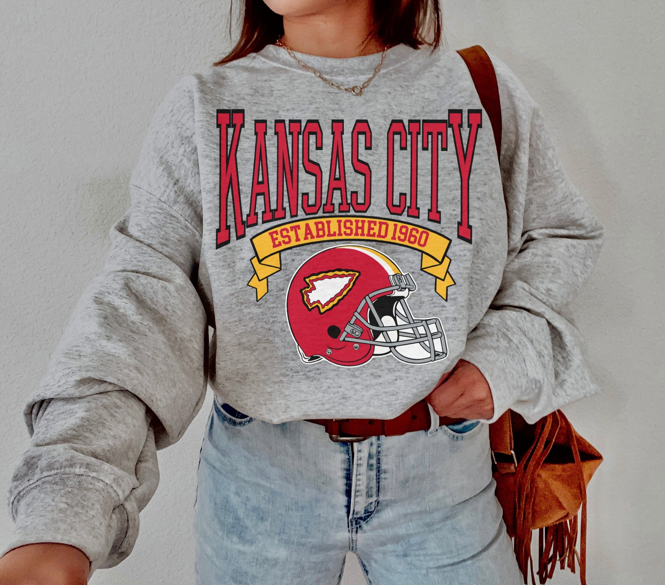 Women's chiefs sweatshirt Clearance