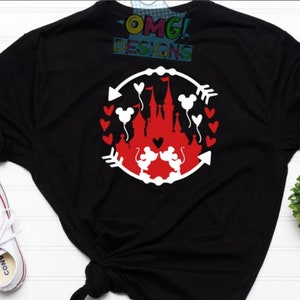 Disney Valentines Day Shirt, Valentine&#39;s Day Disney Tshirt, Mickey Minnie Shirt, Valentine&#39;s Day Trip Shirt, Disney Shirt, Disney Valentine