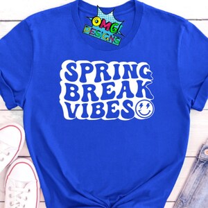 Spring Break Vibes Vacation Shirt, Spring Break Matching Shirts, Girls Trip Spring Break, Spring Break T-shirt, Spring Vacation Shirt