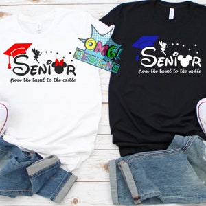 Senior 2024 Shirt, Disney Senior Shirt, Disney Graduation Shirt, Class Of 2024, 2024 Disney Graduation shirt,2024 Disney Shirt,Disney Tshirt