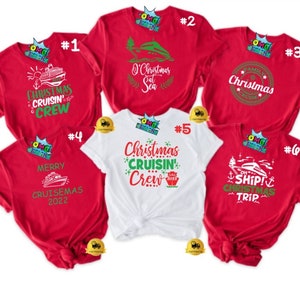 Kerst cruise shirt, kerst cruise T-shirt, cruise shirt, carnaval cruise shirt, kerst familie cruise shirt, wereld cruise shirt