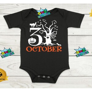 Halloween Toddler Shirt, Trick or treat shirt, My first halloween onesie,cute fall bodysuit,halloween onesie,retro halloween,First halloween