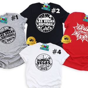 The Vegas Birthday Trip 2023 Shirt, the Vegas girls gone Shirt, The Vegas Trip Shirt, Vegas girls trip Shirt, The Vegas Birthday crew  Shirt